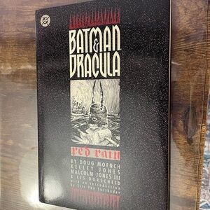 Book Batman and Dracula, red rain, signed, edition, hardcover, dust jacket